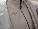 伯希和（Pelliot）【经典2.0】抓绒衣女春秋摇粒绒外套冲锋衣内胆夹克125110022白L 实拍图