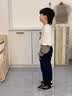 安踏（ANTA）儿童青少年学生男童2026秋冬季新款宽松加绒长裤中大童运动裤子卫 -1基础黑【常规束脚】 160 【现货速发】(建议85-95斤) 实拍图