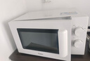 海尔（Haier）快捷微波炉家用小型 360°转盘加热 旋钮操控 易洁内胆 白色HW-M20J1W 实拍图