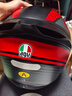 AGV K1S头盔K1摩托车机车全盔四季通用全覆式跑盔男女广角通风透气3C K1S-WARMUP MATT BLACK RED L（适合57-58头围） 实拍图