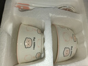 釉下彩可爱卡通碗碟套装家用高颜值陶瓷碗筷盘餐具 2碗2勺 4件套 实拍图