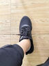 鸿星尔克跑步鞋春季透气男鞋轻便网面通勤休闲跑鞋户外慢跑运动鞋子经典款 正黑/深冷灰-2113 43 实拍图