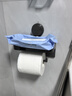 馨沛卫生间吸盘纸巾盒壁挂免打孔浴室厕纸盒抽纸卷纸卫生纸收纳置物架 实拍图