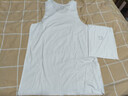 猫人【2件】60支莫代尔男士背心男夏季薄款冰丝无痕运动打底背心白色 实拍图