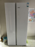 西门子（SIEMENS）512升大容量家用对开门变频无界电冰箱超薄平嵌双开门 一级能效抗菌净味风冷无霜 底部散热补贴15% 512L超薄平嵌 白色玻璃门KA92EA220C 晒单实拍图