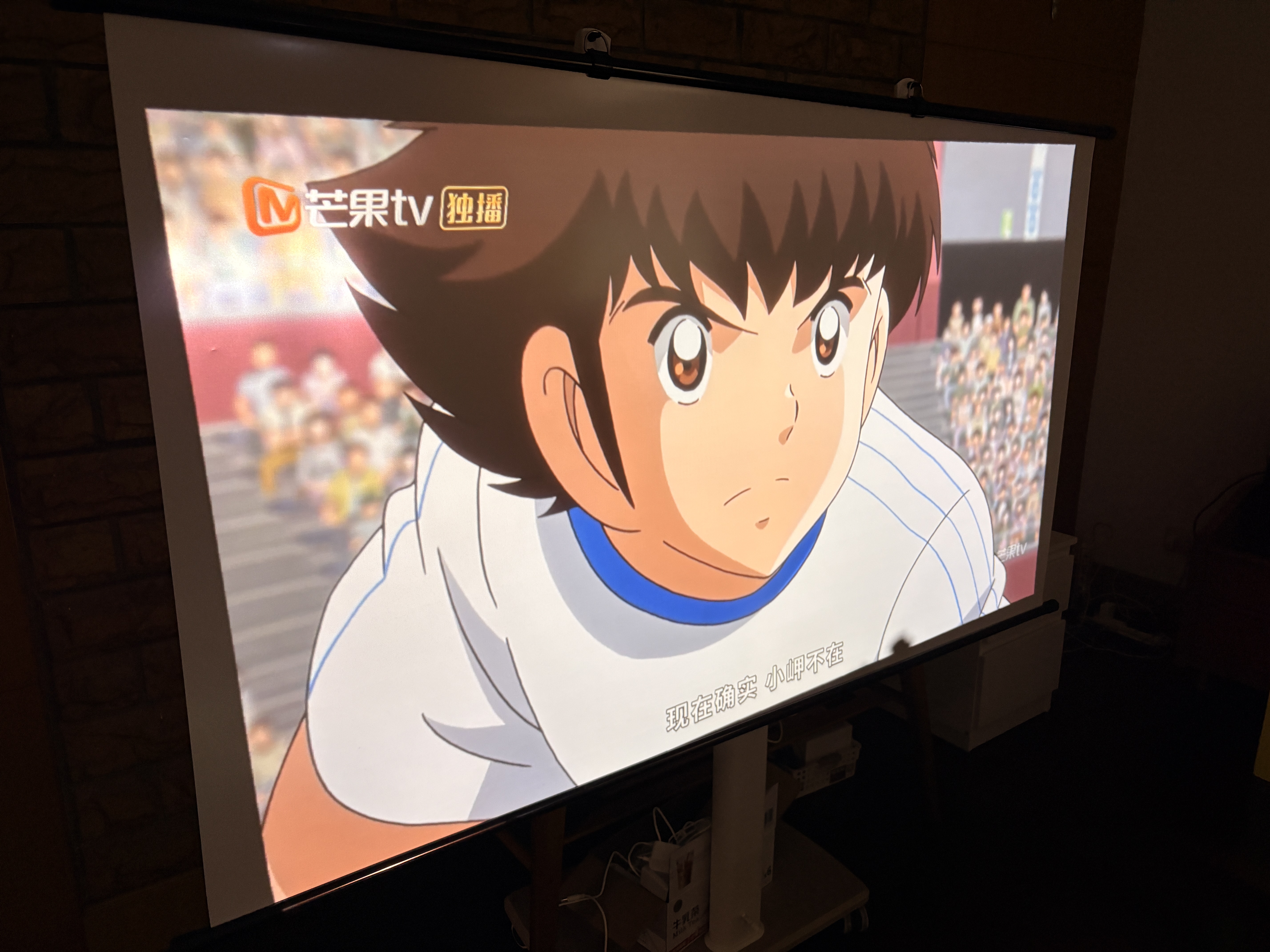 快朵小屋72英寸16比9光子壁挂幕布抗光投影幕布8K高清适配三色激光投影仪【免打孔】办公家用极米坚果当贝 实拍图