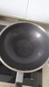 炊大皇炒锅有钛0氟不粘锅316L不锈钢不粘平底炒锅32cm 实拍图