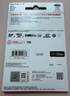 闪迪（SanDisk）256GB TF(MicroSD)内存卡 4K极速金卡A2 V30 U3行车记录仪 运动相机无人机 监控存储卡 读190MB/s 实拍图