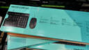 罗技（Logitech）MK120 键鼠套装 有线键鼠套装 办公键鼠套装 电脑键盘 USB即插即用 全尺寸 黑色 实拍图