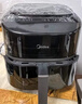 美的（Midea）免翻面空气炸锅蒸烤一体上下可视 家用全自动大容量6L 多功能烤箱电炸锅全金属内腔KZC6019D 实拍图