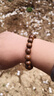 金丝檀木手串男士念珠盘玩檀木佛珠檀香手链女盘玩串珠送女友 金丝檀晴水款 实拍图