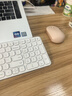 雷柏（Rapoo）E9300G升级款 99键无线/蓝牙多模键盘 刀锋超薄紧凑便携无线键盘 电脑笔记本商务办公键盘 白色 实拍图