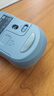 罗技（Logitech）M221 轻音鼠标 无线鼠标 办公鼠标 对称鼠标 带无线微型接收器 雾霭蓝 实拍图
