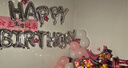 欧妮姿生日场景布置女孩生日气球道具氛围布置场景派对装饰快乐银色星月 实拍图
