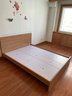 全友家居 北欧原木风小户型双人床1.5米x2米现代简约卧室落地床无床腿 实拍图