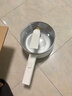 美的（Midea）电煮锅 小电锅 不锈钢0涂层电热锅 宿舍小锅多功能锅 1.6L学生寝室一体泡面小火锅XZC2017G 配蒸笼 实拍图