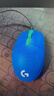 罗技（G）G102第二代游戏鼠标 RGB流光灯效鼠标 轻量化  游戏级8000DPI传感器 黑色 200-8000DPI 实拍图