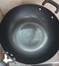 炊大皇铸铁炒锅0无涂层铁锅平底炒菜锅32cm氮化防锈不挑灶典精DJ32ZT-S 实拍图