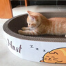 疯狂的主人猫抓板窝巨无霸猫玩具猫爪板猫抓盆不掉屑猫窝碗形圆形瓦楞纸 实拍图