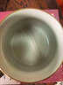 京东京造茶杯 茶杯茶具茶水分离杯陶瓷杯泡茶礼盒装 汝窑青花茶水杯450ML 实拍图