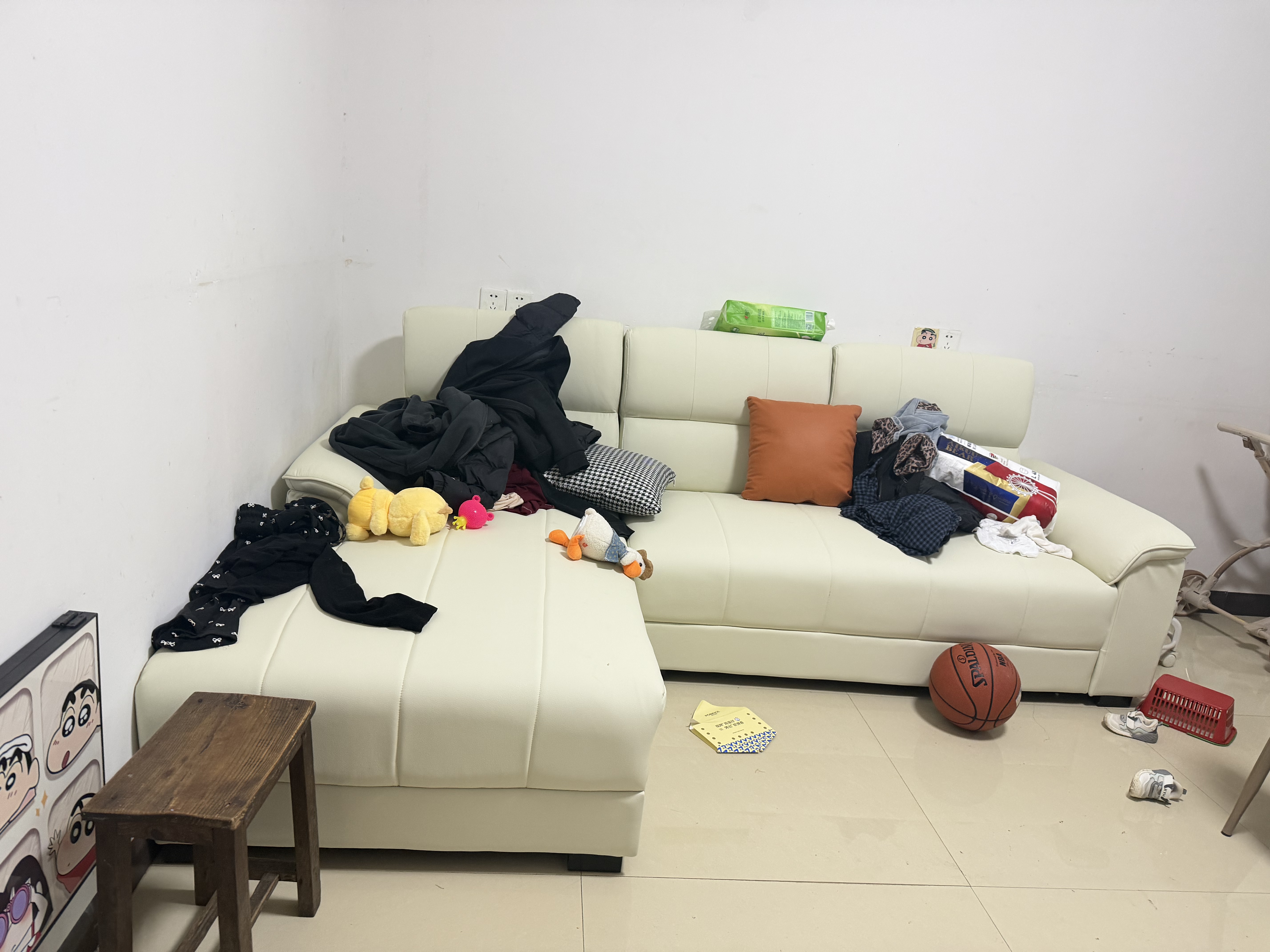 杜杜美家真皮沙发客厅2026新款现代简约扶手储物皮艺贵妃沙发A80# 实拍图