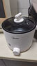 美的（Midea）电煮锅 宿舍小锅 不锈钢0涂层 小电锅 学生寝室一体泡面火锅多功能 电蒸锅 电热锅 XZE1614 配蒸笼 实拍图