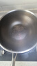 炊大皇炒锅304不锈钢有钛炒菜锅煎锅平底不粘炒锅32cm 可立可视盖不挑灶 实拍图