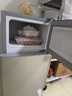 华宝小冰箱小型家用出租房用冷藏冷冻两用一级能效节能省电迷你宿舍寝室办公室二门电冰箱 【一级能效】68L银色【全国联保】 实拍图
