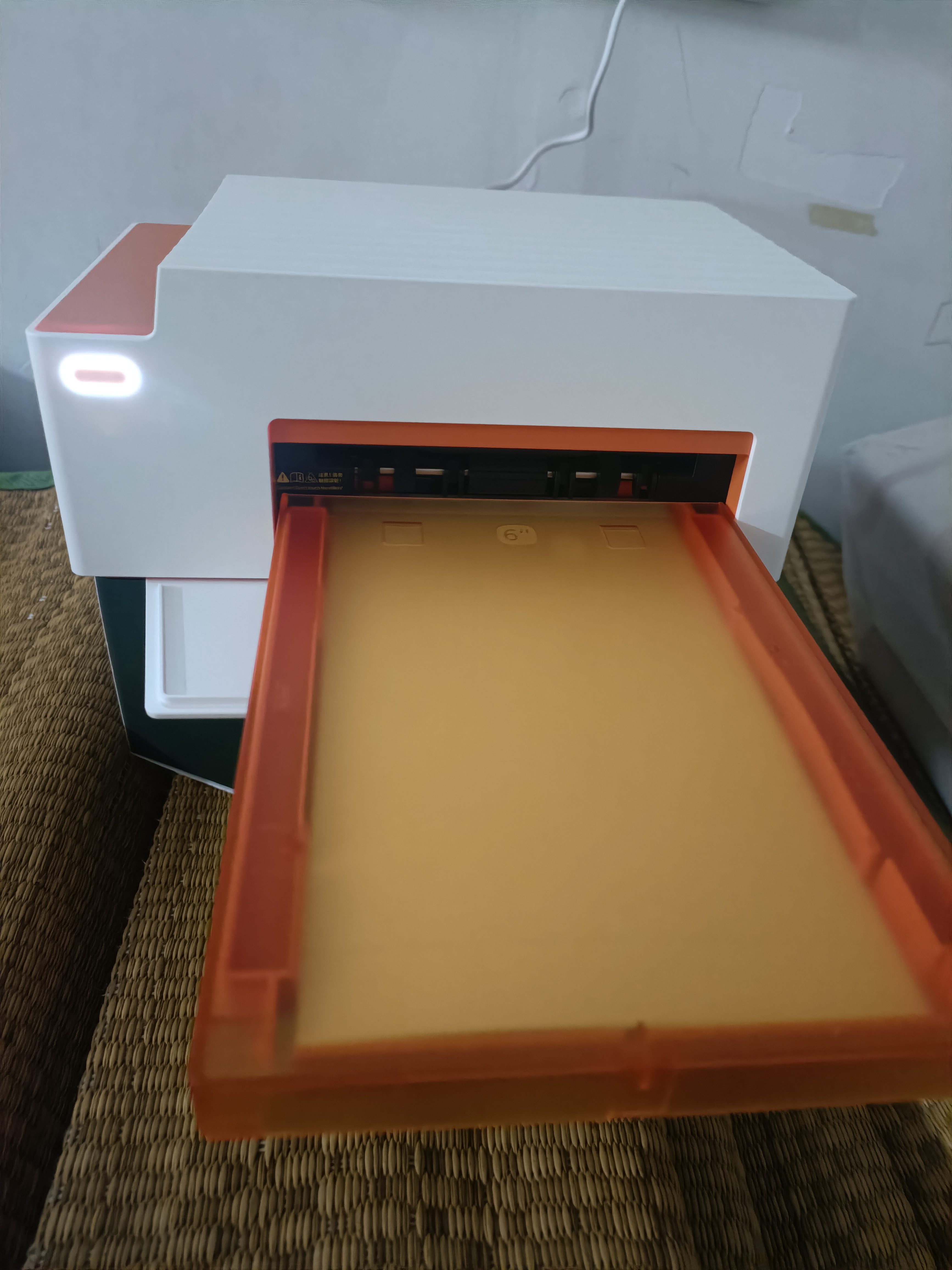 极印手机照片打印机N2 自动覆膜高清画质 彩色热升华打印  彩色相纸色带套装6寸40张3寸40张 实拍图