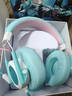 觅声射手座头戴式有线HiFi游戏耳机三角洲行动吃鸡专业听声辨位fps电脑电竞专用虚拟7.1声道降噪耳麦 usb接口魔幻青-集成星云声卡芯片 实拍图