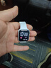 其他品牌高颜值LED手表时尚方形学生科技感超强夜光数字个性运动 白色 实拍图