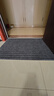 京东京造条纹拉绒入户垫 家用可裁剪除尘防滑吸水地垫进户门 灰色60*90cm 实拍图