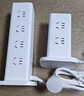 公牛（BULL）立式插座 过载保护插排/插线板/接线板/排插8位总控开关 全长1.6米 GNV-UL1008 白色 实拍图