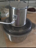 小熊（Bear）绞肉机家用小型不锈钢 绞馅机电动碎肉机 辅食机家庭绞肉绞菜多功能一体机 自动打肉馅机QSJ-L03K3 实拍图