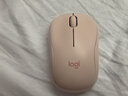 罗技（Logitech）M221轻音鼠标 无线鼠标 办公鼠标 对称鼠标 带无线微型接收器 茱萸粉 实拍图