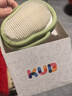 可优比（KUB）婴儿洗澡刷宝宝去头垢按摩海绵硅胶儿童洗头搓澡软毛刷 实拍图