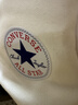 匡威（Converse）官方All Star经典帆布男女高帮休闲运动小白鞋101009 101009/白色 42 实拍图