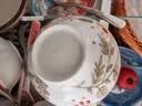 京东京造 美式碗 饭碗汤面碗陶瓷蒸鸡蛋羹沙拉 繁花系列 米饭碗4.5英寸*4 实拍图