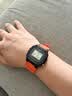 卡西欧（CASIO）手表男复古小方块运动防水学生男女f91w系列手表W-218H-4B2 实拍图