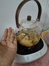 小熊（Bear）电茶炉电陶炉小型围炉煮茶器养生黑白茶多段火力兼容多种器具加热杯垫可烧水电热底座 送长辈好礼 ZCQ-L05H5【电陶炉+玻璃壶】 0.6L 实拍图