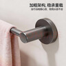 京东京造 反重力毛巾架拖鞋架 免打孔太空铝单杆厨房卫生间浴室置物 50cm 实拍图