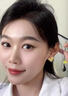 婉如意【流光系列】金色法式小众高级气质纯银心形耳环耳钉 纯银耳钉款 实拍图