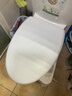 沐唯（muvi）马桶盖通用u型加大马桶圈配件加厚坐便盖子厕所老式缓降座垫盖板 实拍图