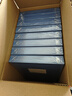 得力（deli）10只35mmA4加厚PP粘扣文件盒/档案盒 试卷收纳 财会用品  27035蓝色得力办公好物 实拍图