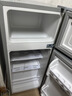志高（CHIGO）小冰箱迷你小型家用冷藏冷冻两用宿舍出租房用双门办公室电冰箱节能省电 【一级能效】82L银色【全国联保丨节能省电】 实拍图