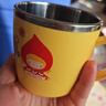 乐扣乐扣（LOCK&LOCK）儿童餐具进口不锈钢小学生牛奶杯卡通杯子带手柄水杯250ml 实拍图