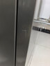 海尔（Haier）「真省电」217L三门家用小户型冰箱黑金净化一级能效风冷无霜星辉银BCD-217WGHC3E9S9国家补贴 实拍图