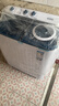 康佳（KONKA）半自动双桶双缸8公斤 洗衣机大容量脱水甩干机 以旧换新家电家电补贴XPB80-752S 实拍图