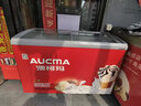 澳柯玛（AUCMA）338升雪糕柜卧式冰柜展示柜 商用冷冻柜 大容量冰箱点菜冷柜 钢化玻璃门负30度 1级能效 SD-338HA 实拍图