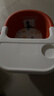 日康（rikang）宝宝餐椅 叫叫椅婴儿学坐椅多功能儿童吃饭餐桌 RK-X2009-2 橙色 实拍图